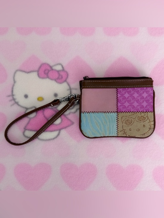 Sanrio Handbags - Hello Kitty Patchwork Wristlet